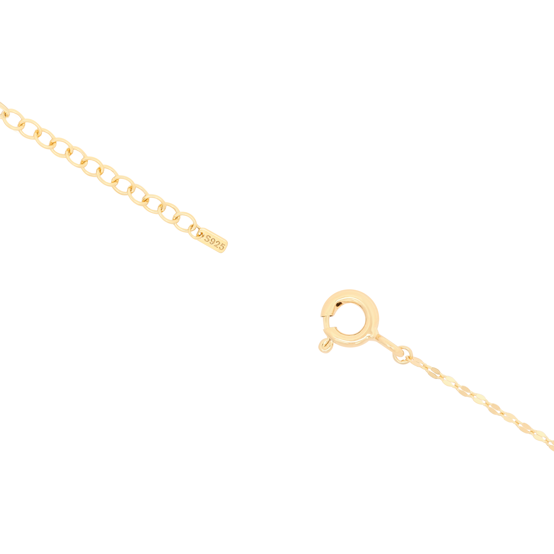 Faye Marina Fine Chain Anklet Clasp - Gold
