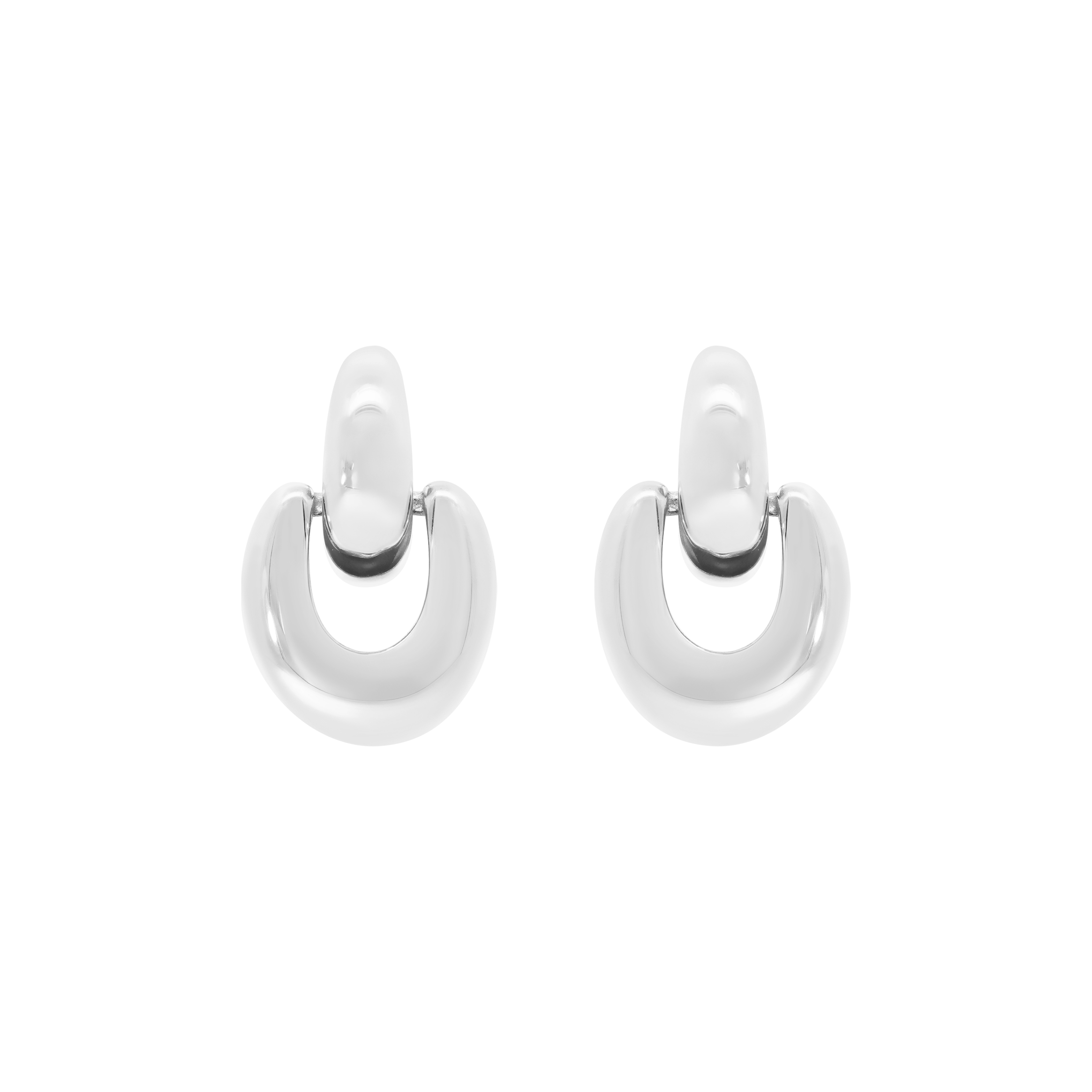 Gina Earring Studs 2 - Silver