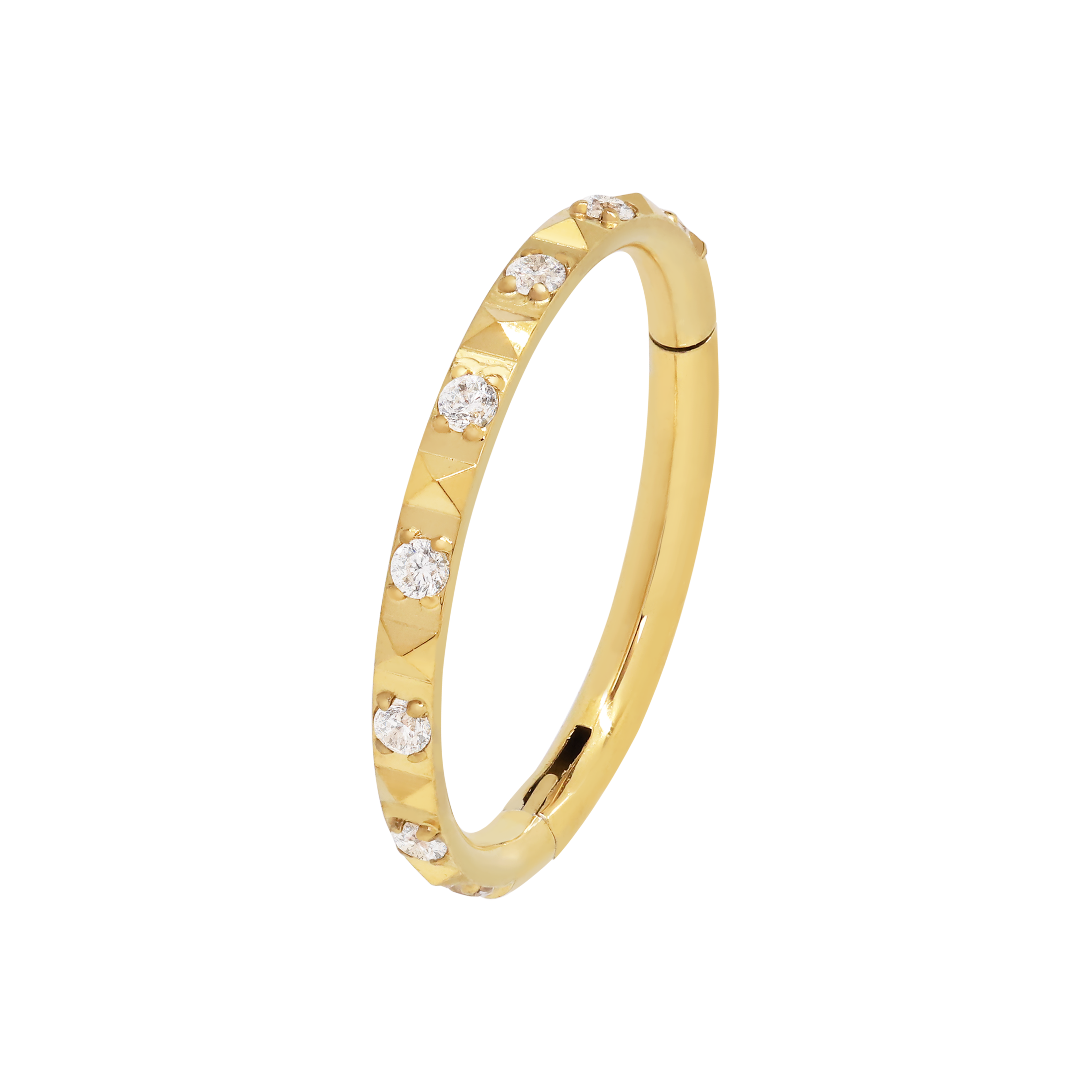 Matter Helix Conch & Cartilage Hoop Piercing - Gold