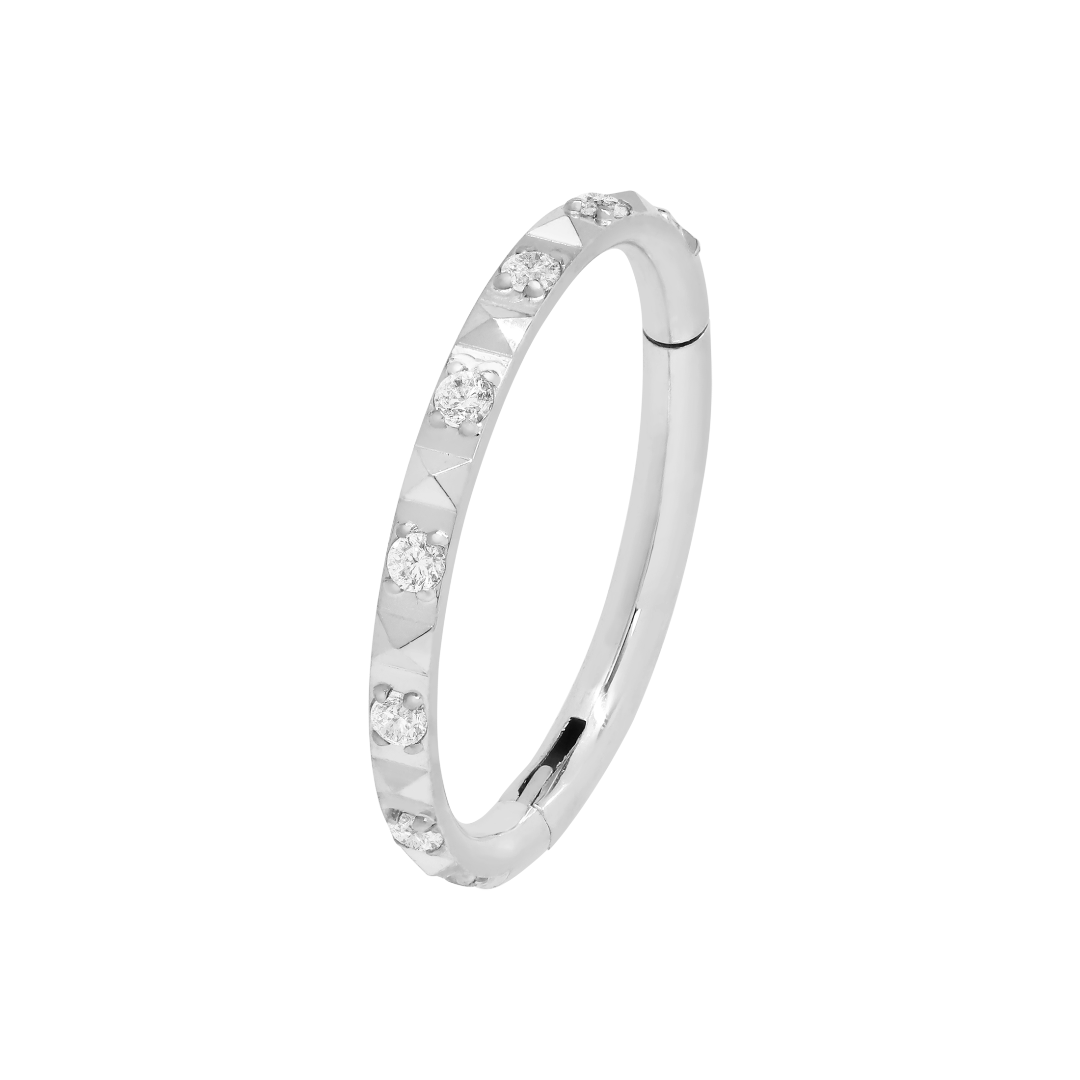 Matter Helix Conch & Cartilage Hoop Piercing - Silver