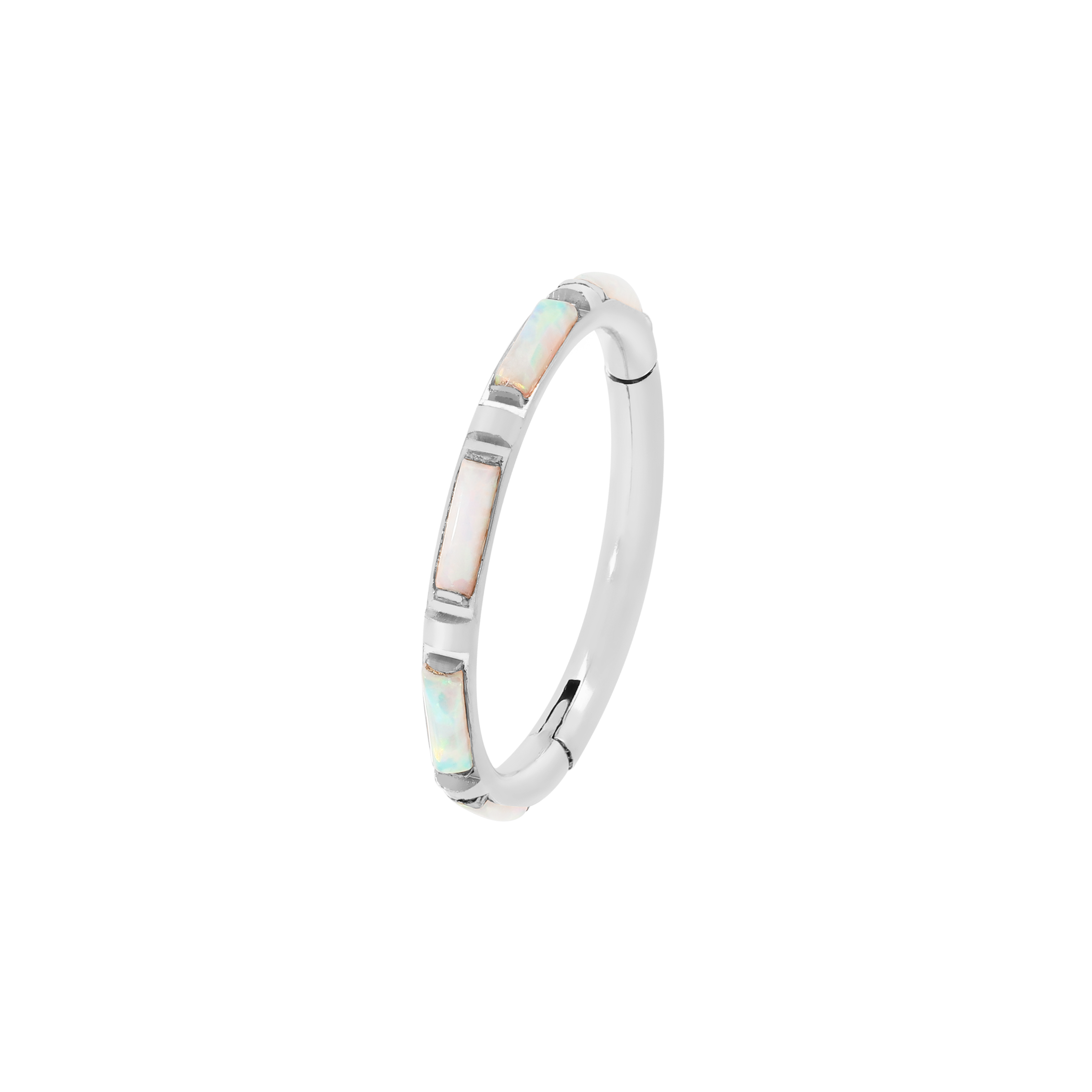 Seduction Opal Helix & Conch Hoop Piercing - Titanium