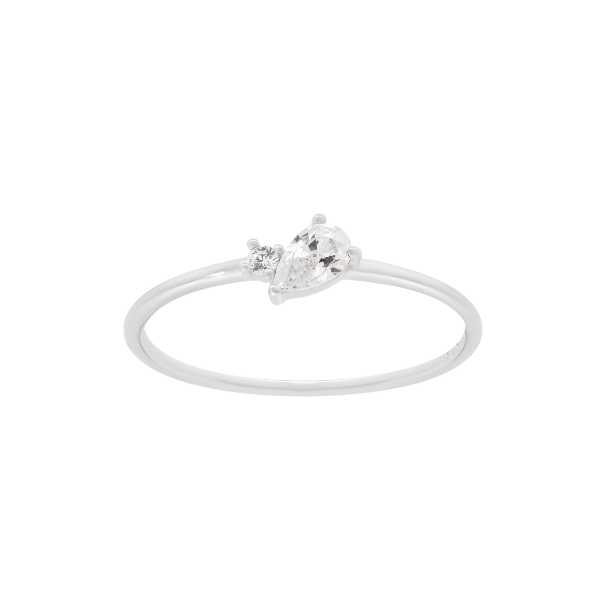 Kindred Teardrop Gemstone Ring - Sterling Silver – Loveless Friday