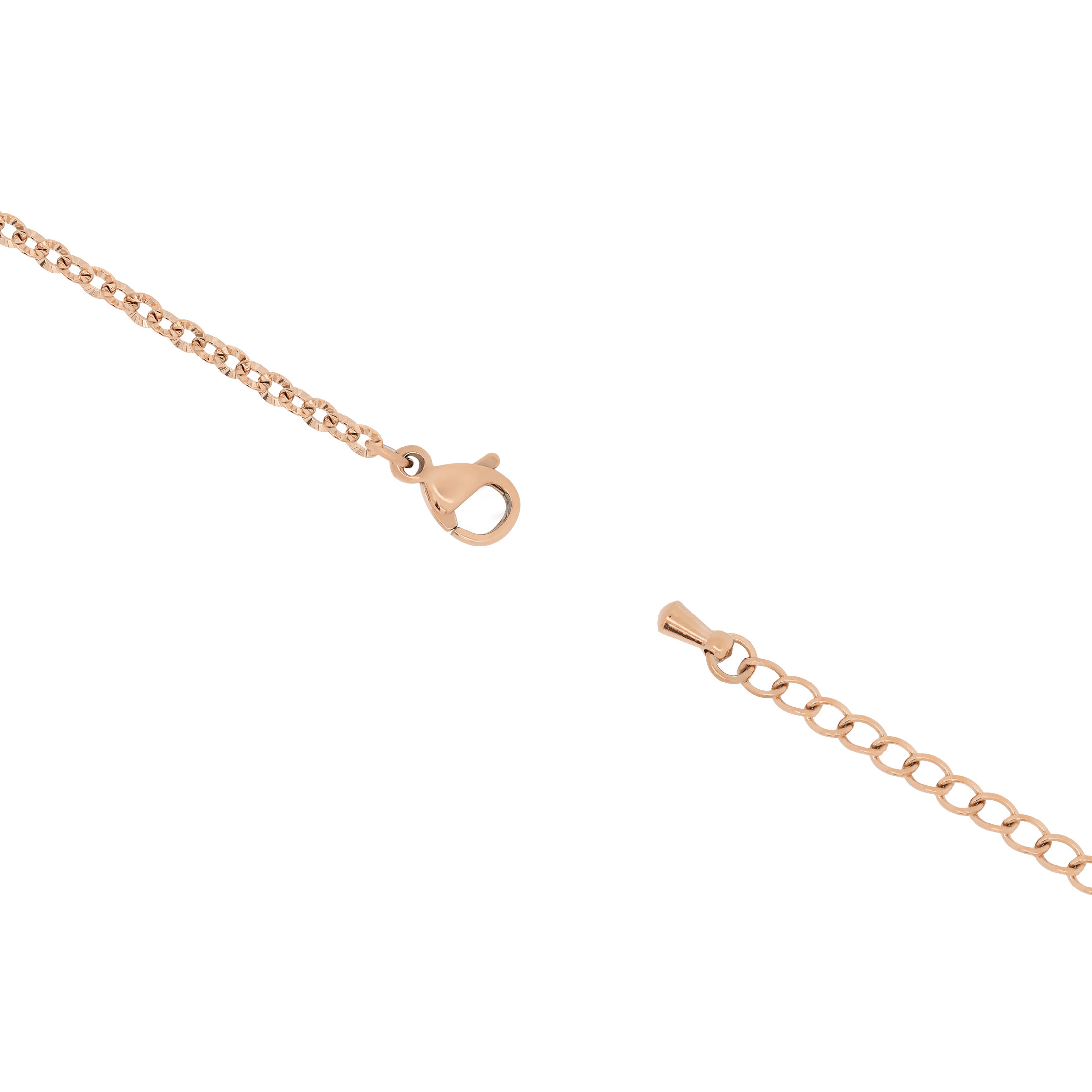 Florence Belcher Chain Bracelet Clasp - Rose Gold