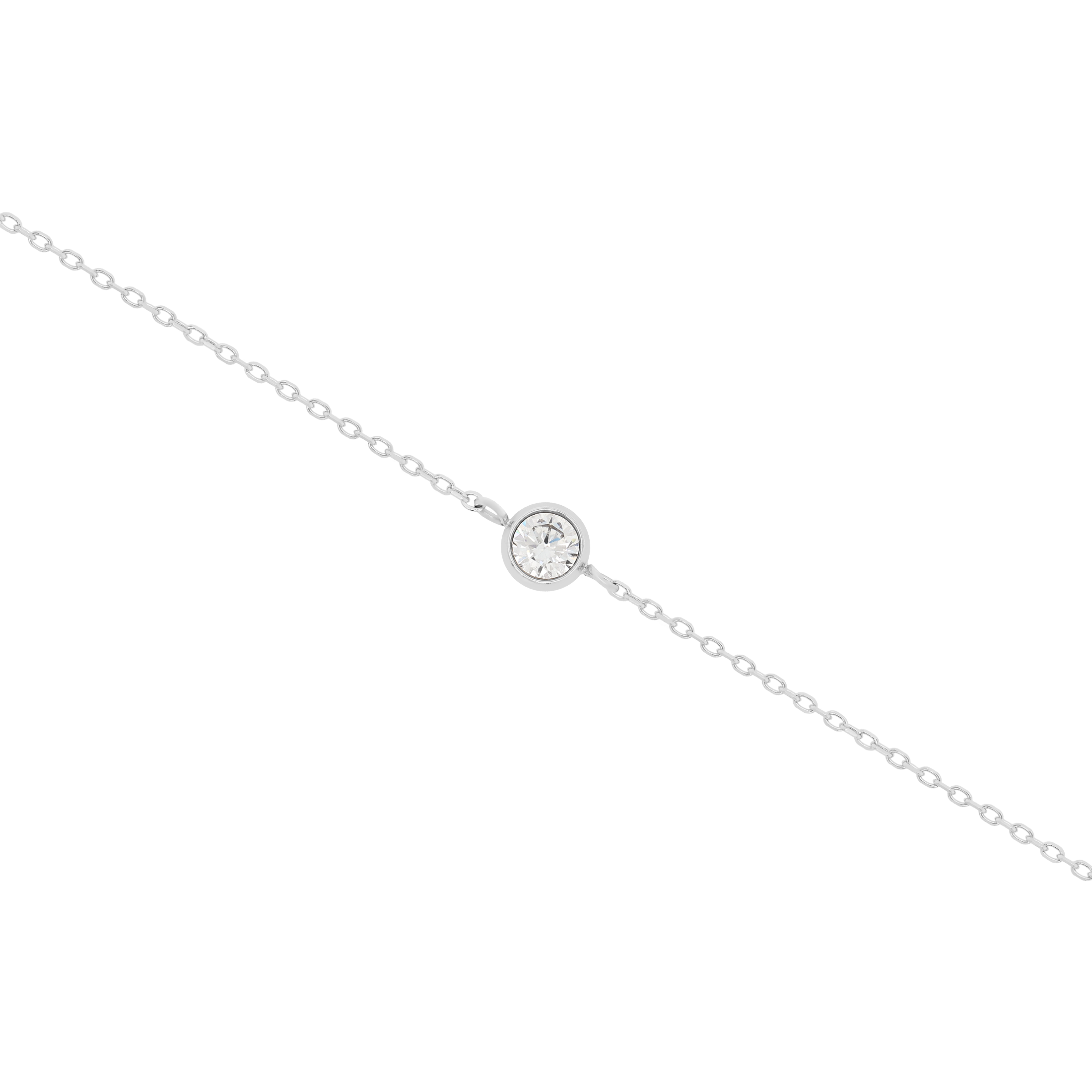 Maxim Gemstone Bracelet - Silver