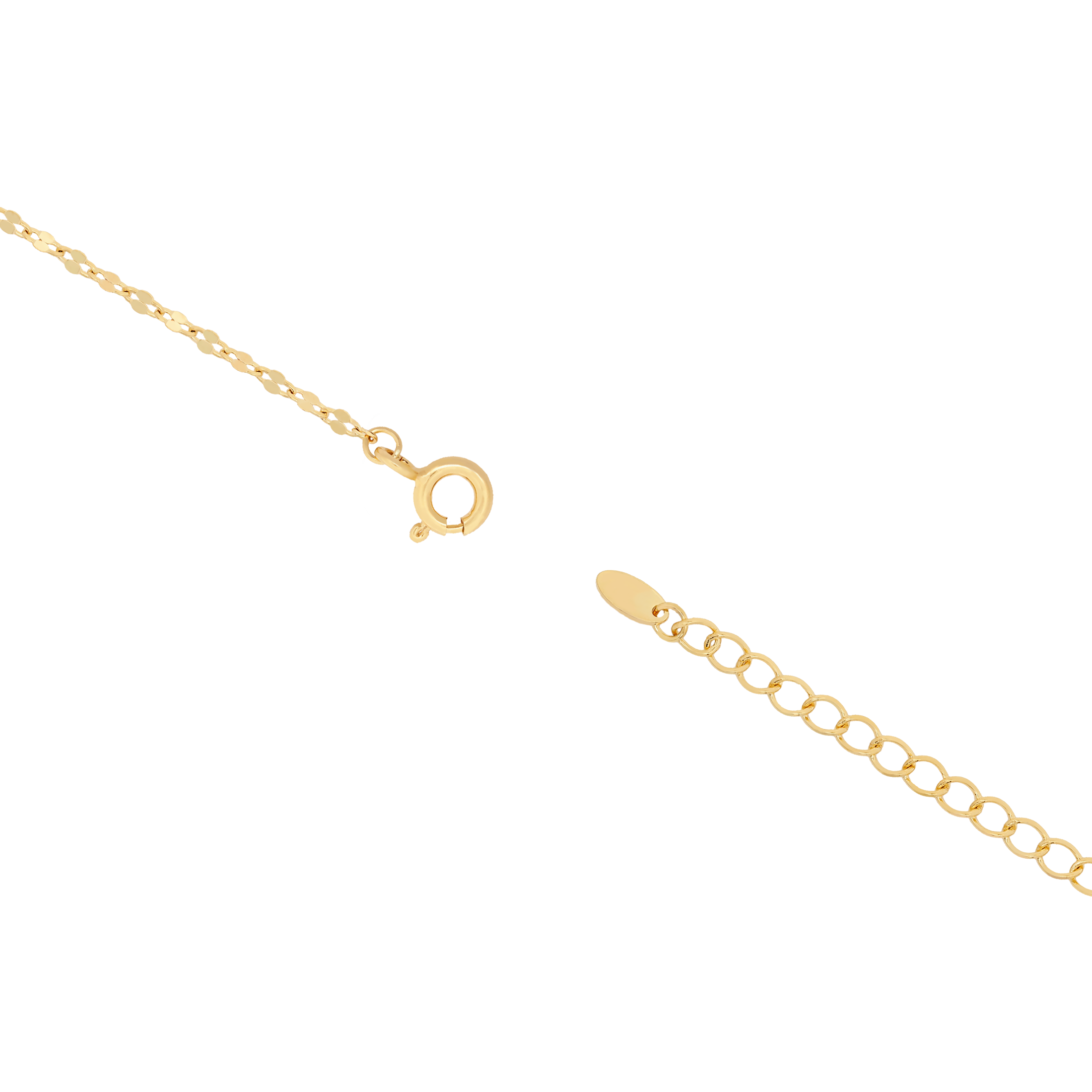 Oasis Opal & Gemstone Fine Marina Chain Bracelet Clasp - Gold