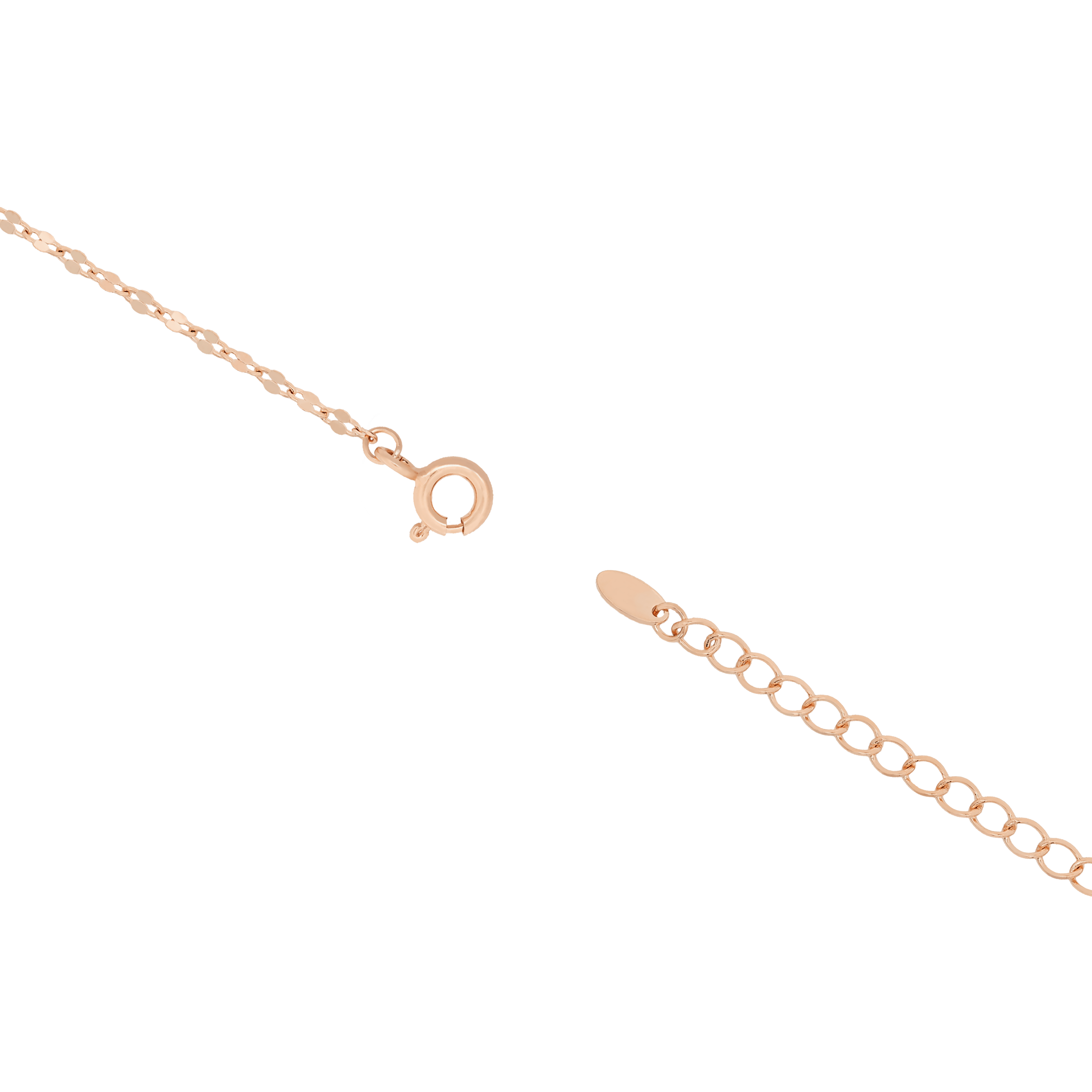 Oasis Opal & Gemstone Fine Marina Chain Bracelet Clasp - Rose Gold