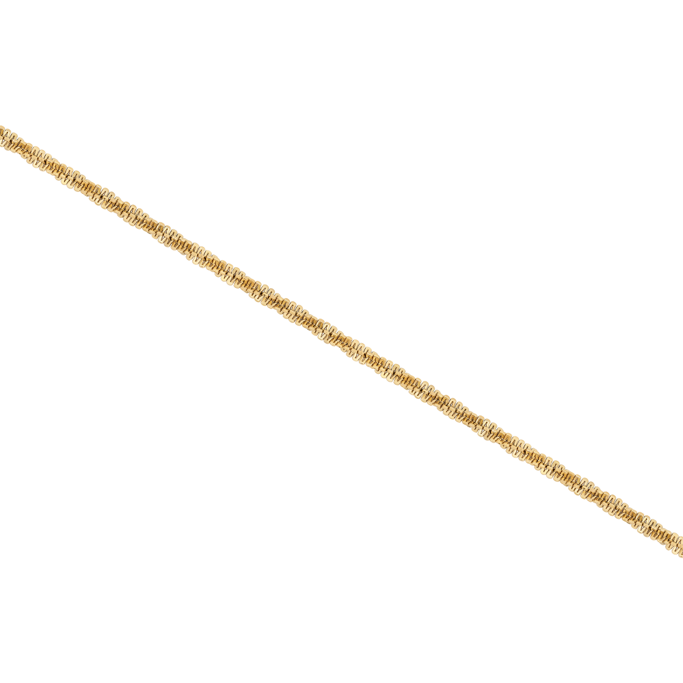 Sabrina Criss Cross Chain Bracelet - Gold